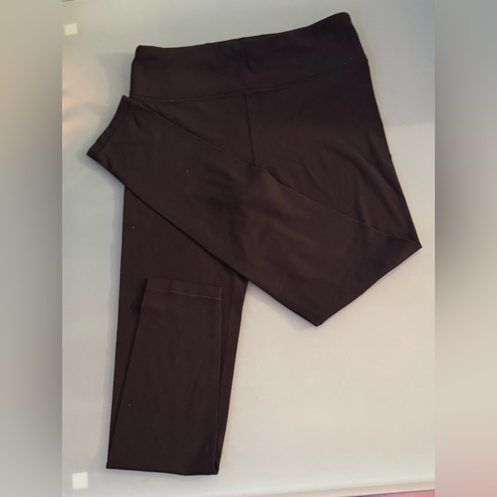 Athleta Black Leggings Streamlined Design